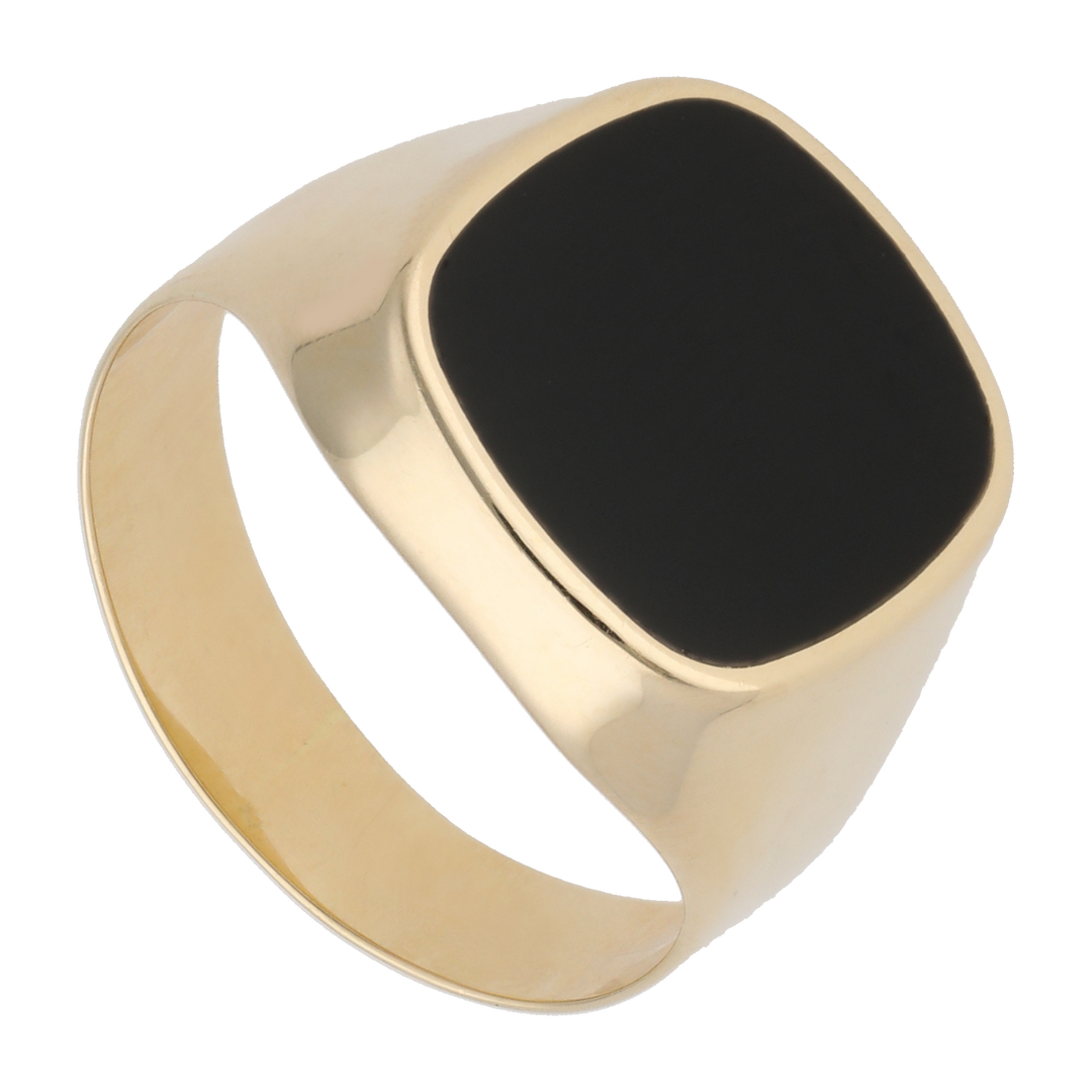 Anillo ónix 14K