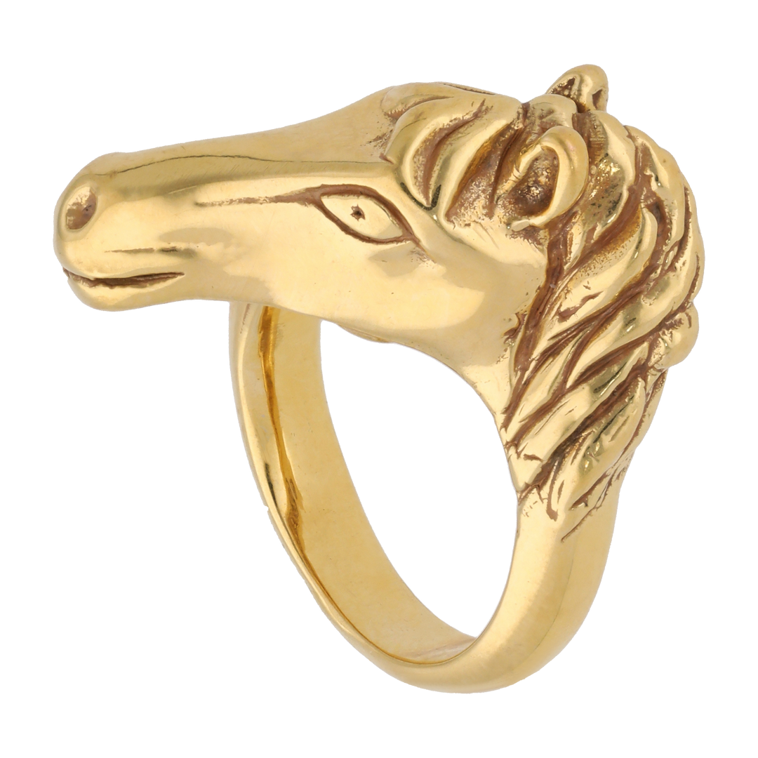 Anillo caballo 14K