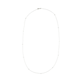 Collar layers oro blanco 14K