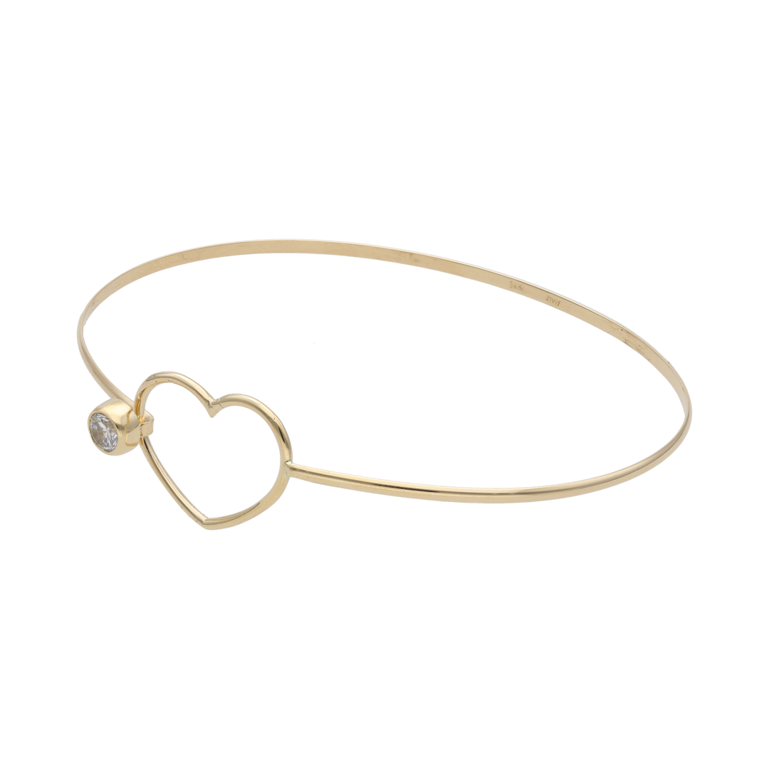 Aro flexible corazón y circonia