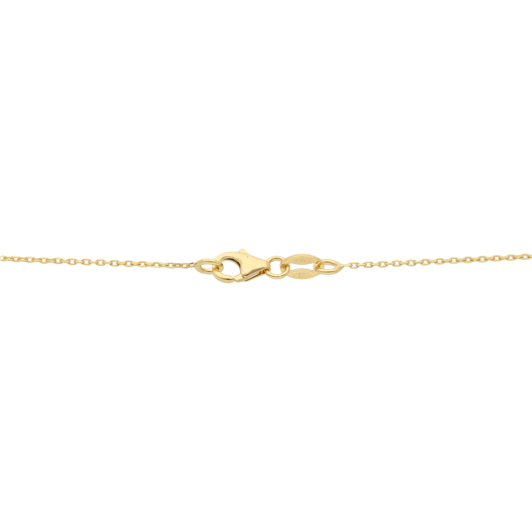 Collar rombos 14K