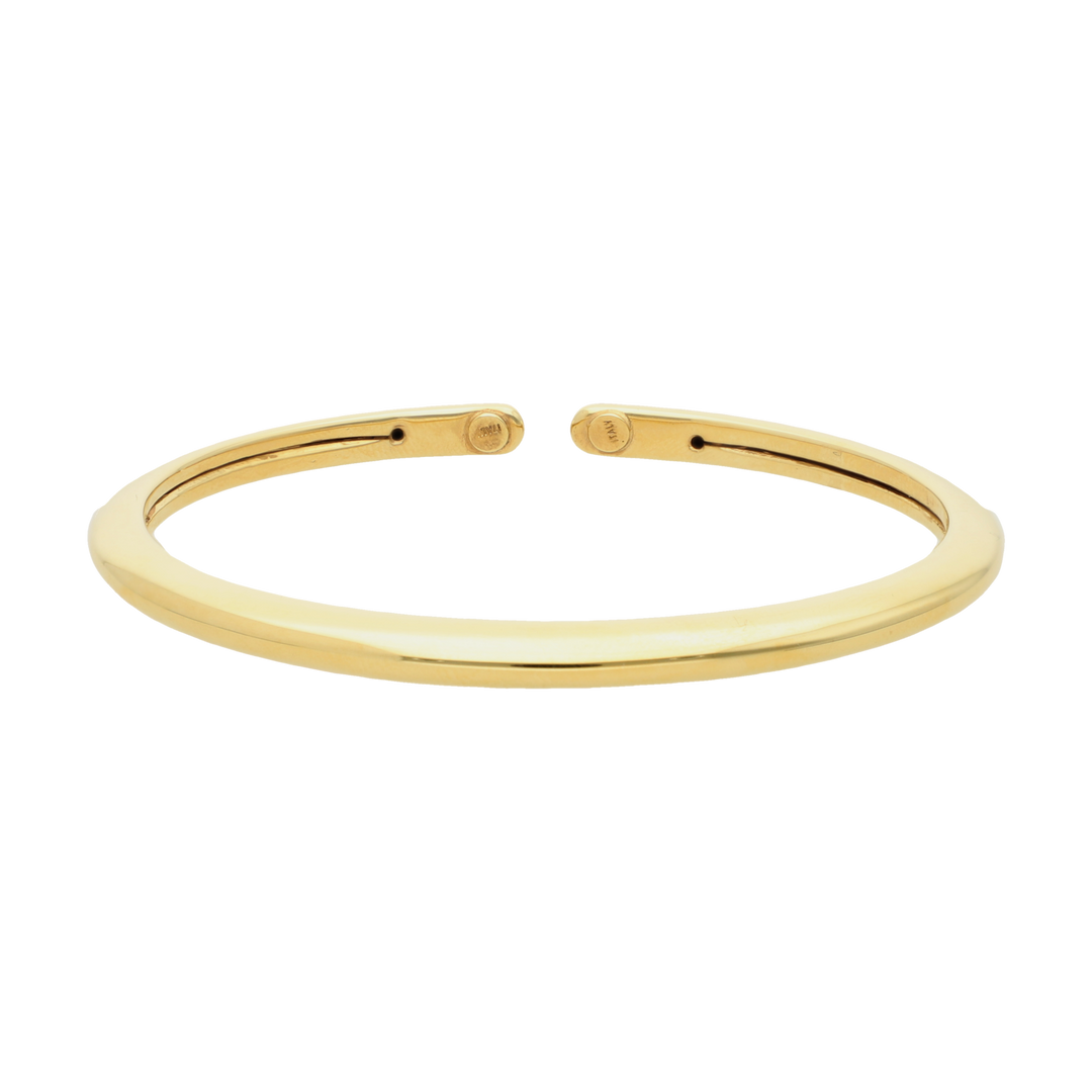 Aro flexible hueco 14K
