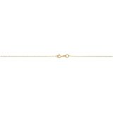 Escapulario rectangular Virgen del Carmen 14K