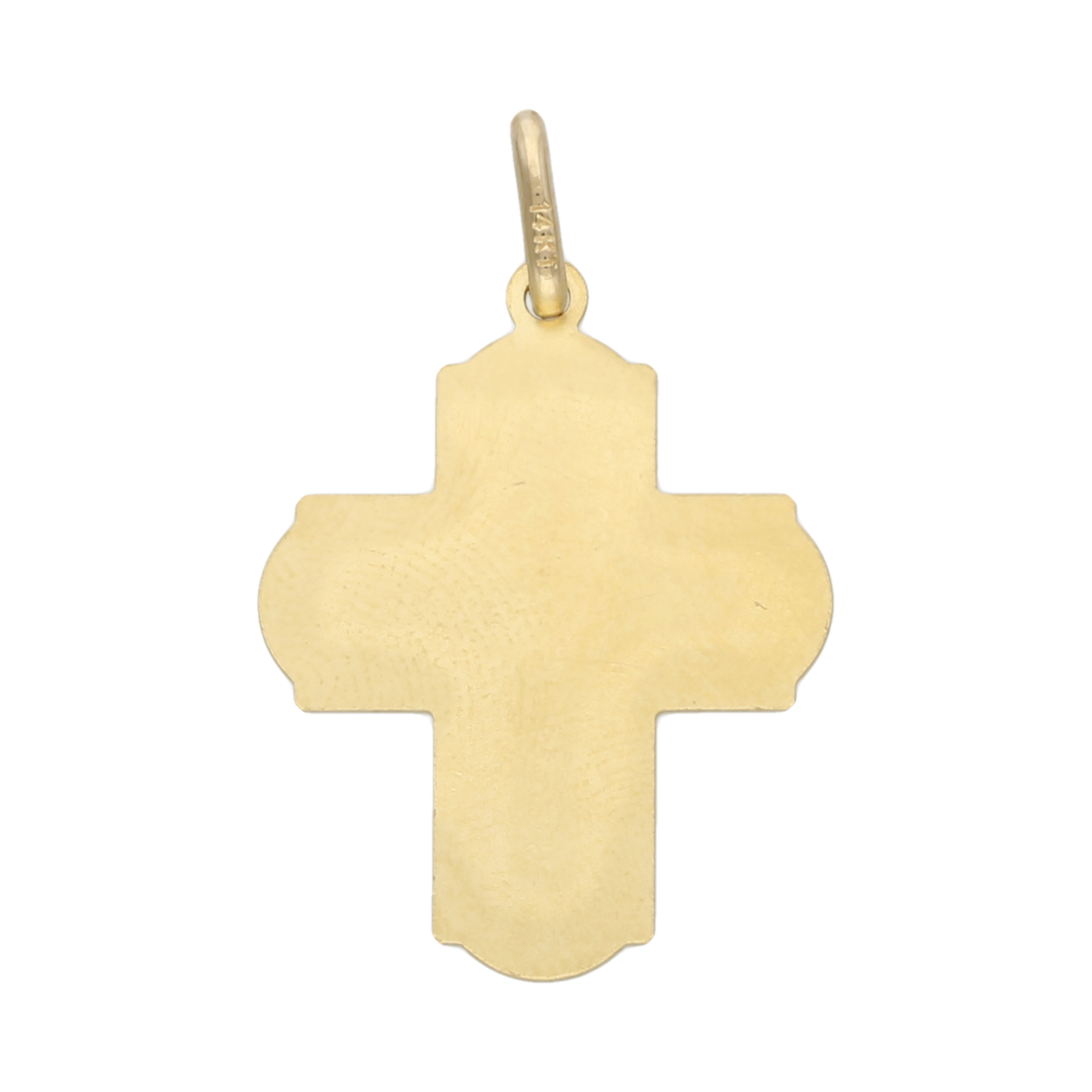 Escapulario oro amarillo 14K
