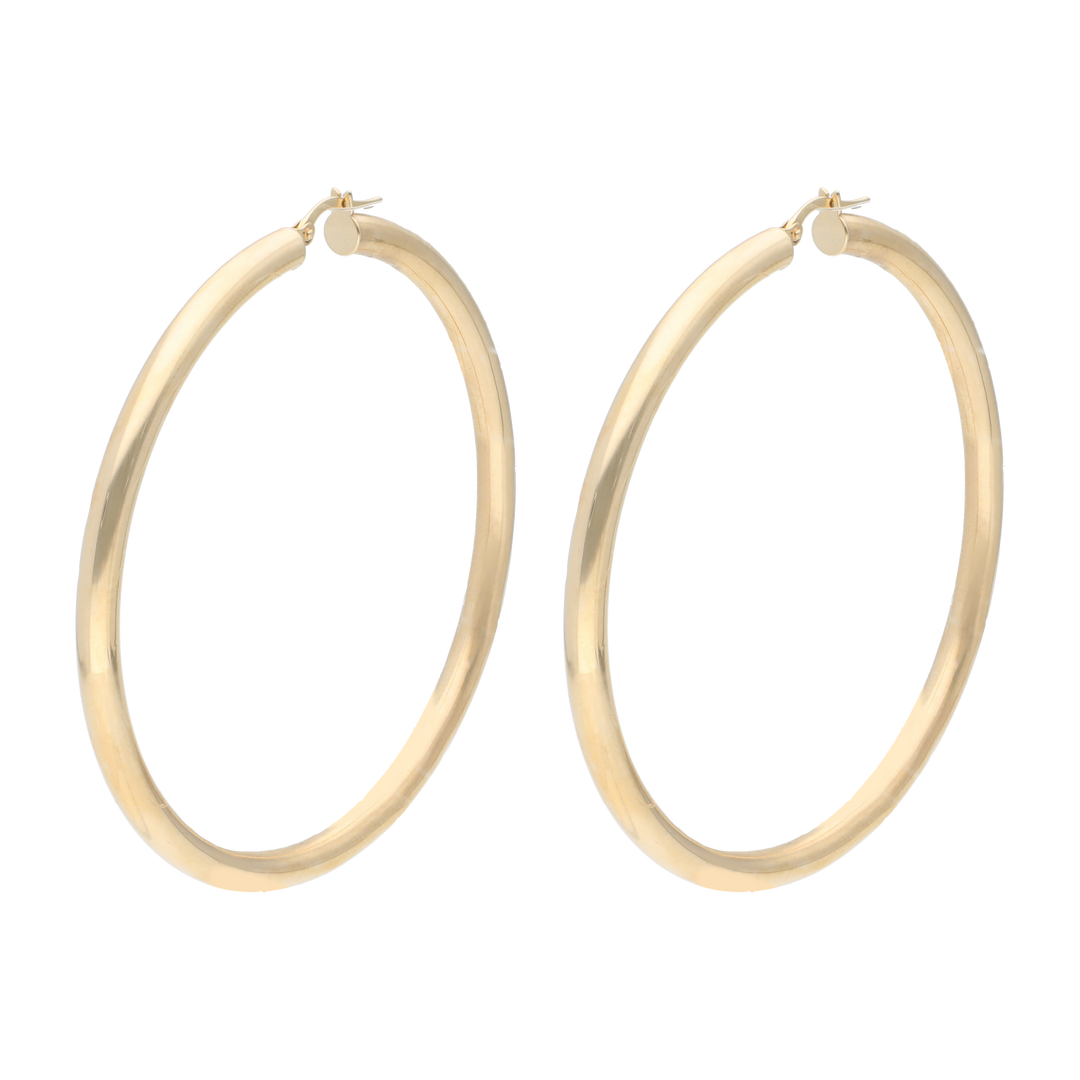 Arracadas grandes 14K