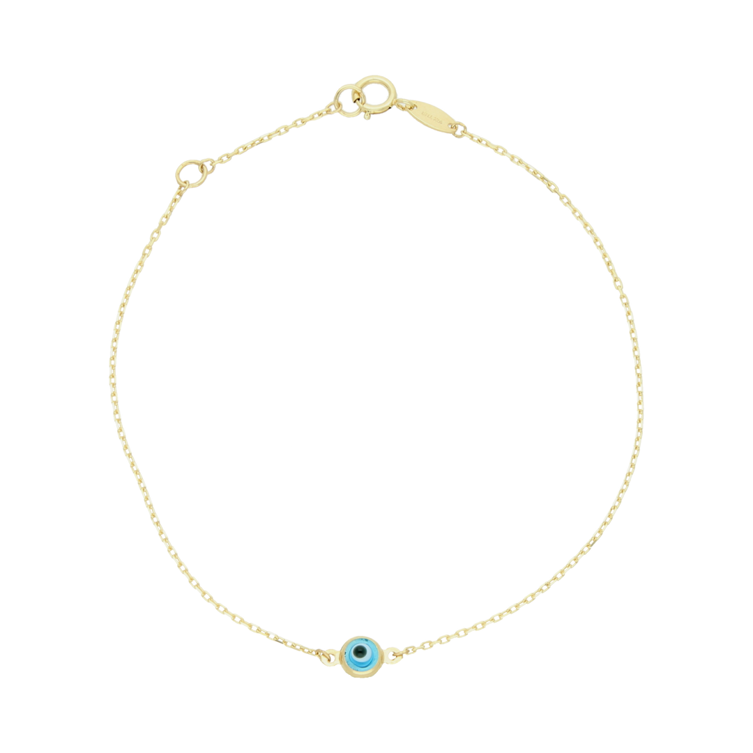 Pulsera ojo turco 10K