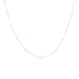 Collar cadena y eslabones 10K