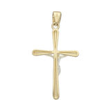 Cruz bicolor 10K