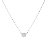 Collar dije circonias blancas 10K
