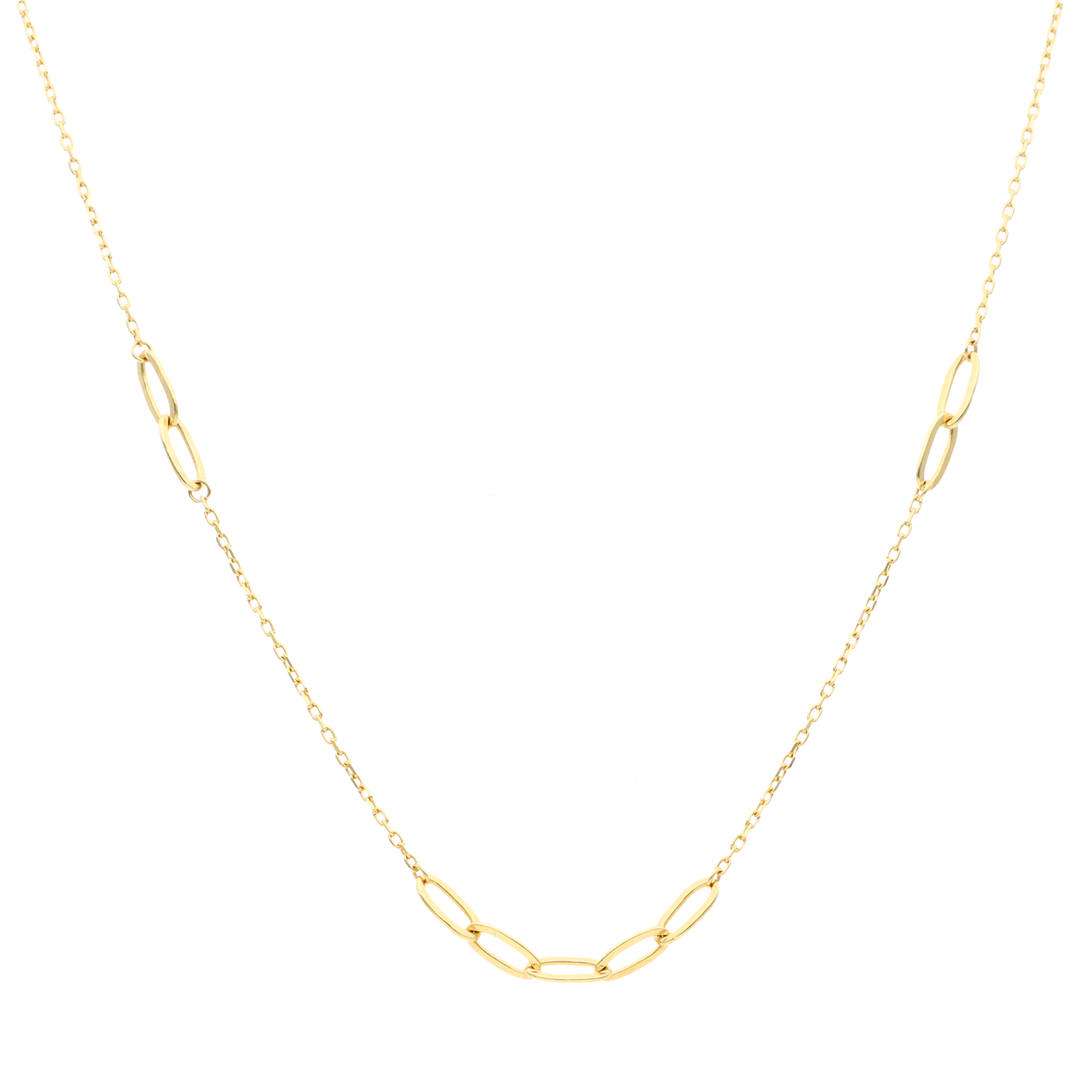 Collar cadena eslabones 10K