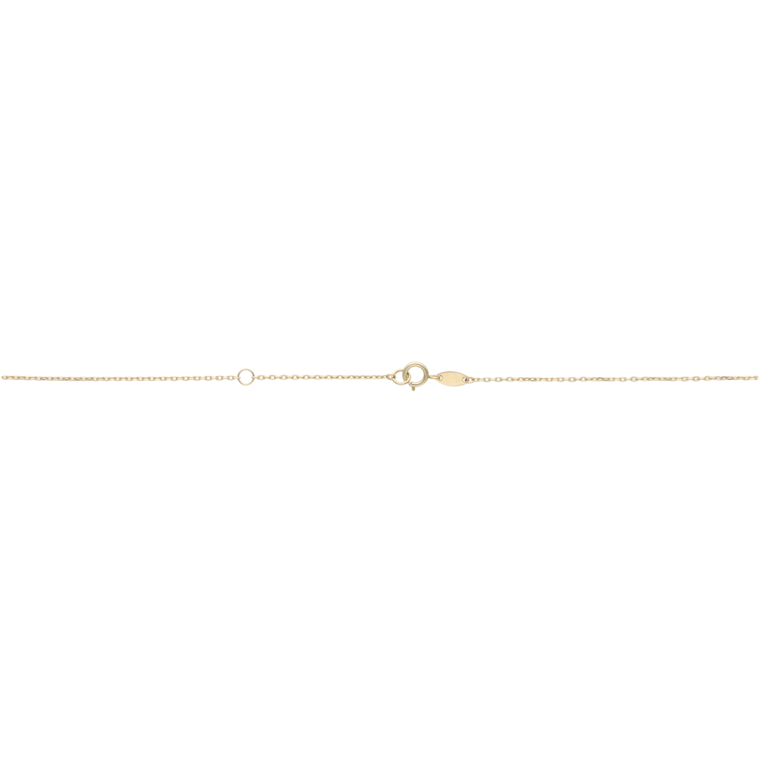 Collar 5 circonias 10K