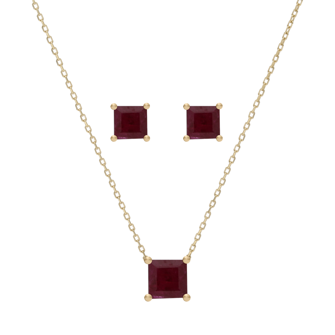 Set broquel y dije esmeralda/zafiro/rubí