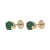 Set broquel y dije esmeralda/zafiro/rubí