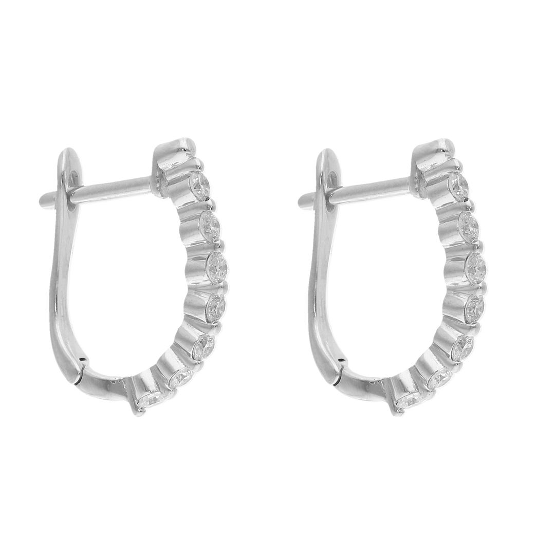 Arracadas brillantes 0.36ct 14K