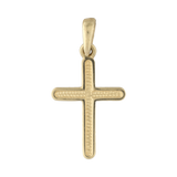 Cruz oro amarillo 14K