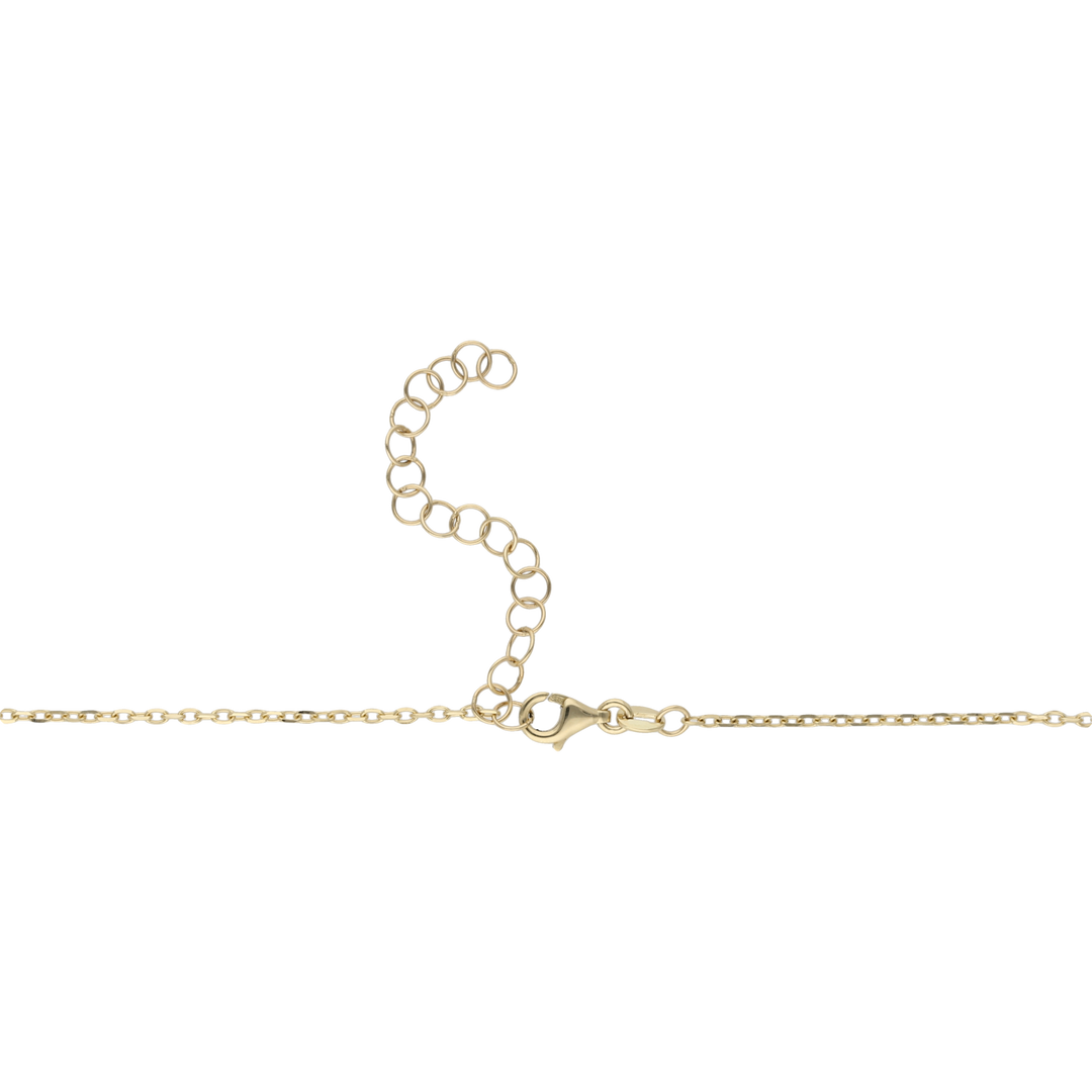 Collar layers hojas 14K