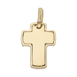 Cruz Cristo bicolor 14K