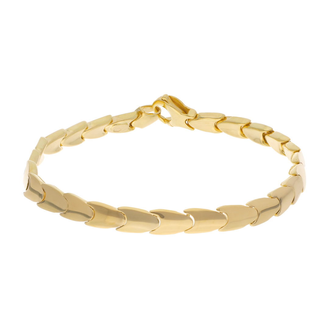 Pulsera 5mm reversible 14K