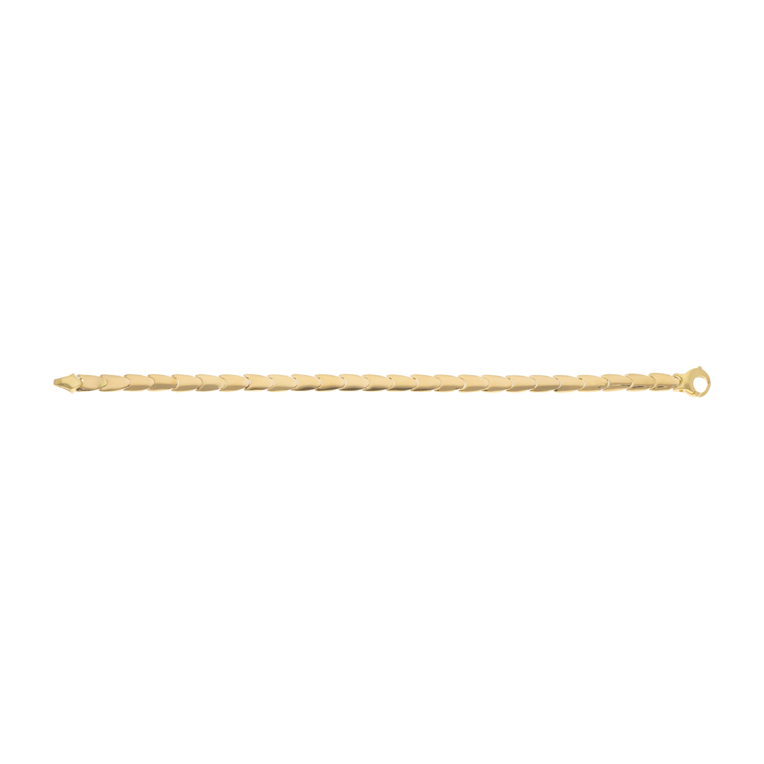 Pulsera 5mm reversible 14K