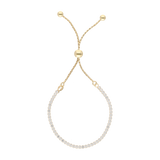 Pulsera circonias plata