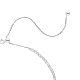 Tennis necklace plata y circonias