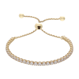 Pulsera tennis circonias verdes plata