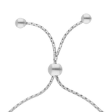 Pulsera circonias plata