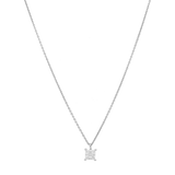 Collar dije princess circonia plata