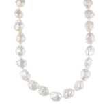 Collar perlas barroca blancas