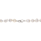 Collar perlas barroca blancas