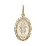 Escapulario oval Virgen Milagrosa