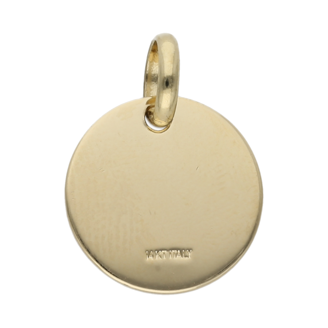 Medalla Divino Rostro 14K