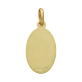 Medalla Virgen de Guadalupe oro amarillo 14K