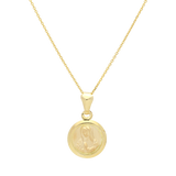 Collar medalla busto Guadalupe 10K