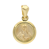 Medalla busto Guadalupe 10K