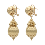 Aretes largos 18K