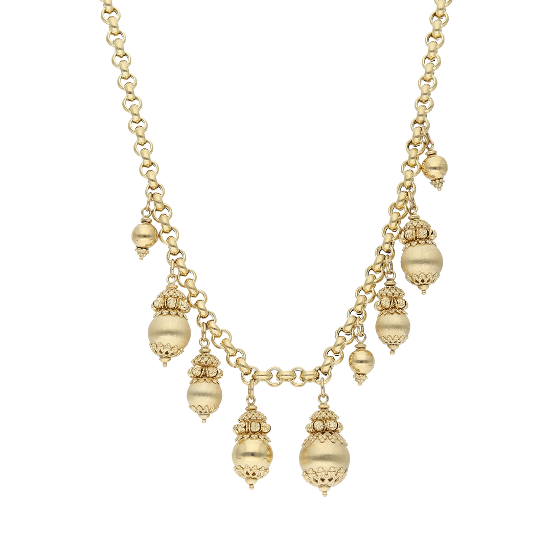 Gargantilla dijes 18K