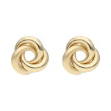 Broquel 3 filas nudo 14K