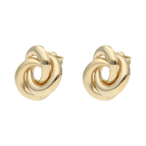 Broquel 3 filas nudo 14K