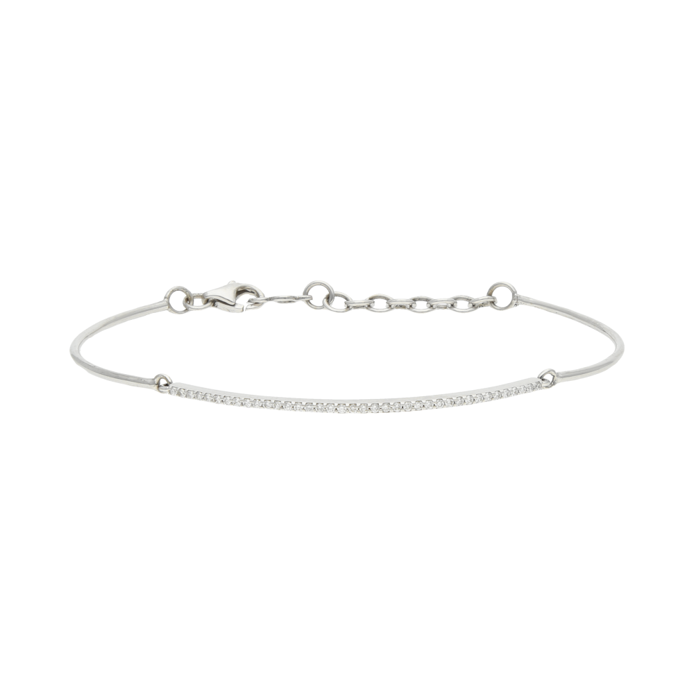 Pulsera brillantes 14K