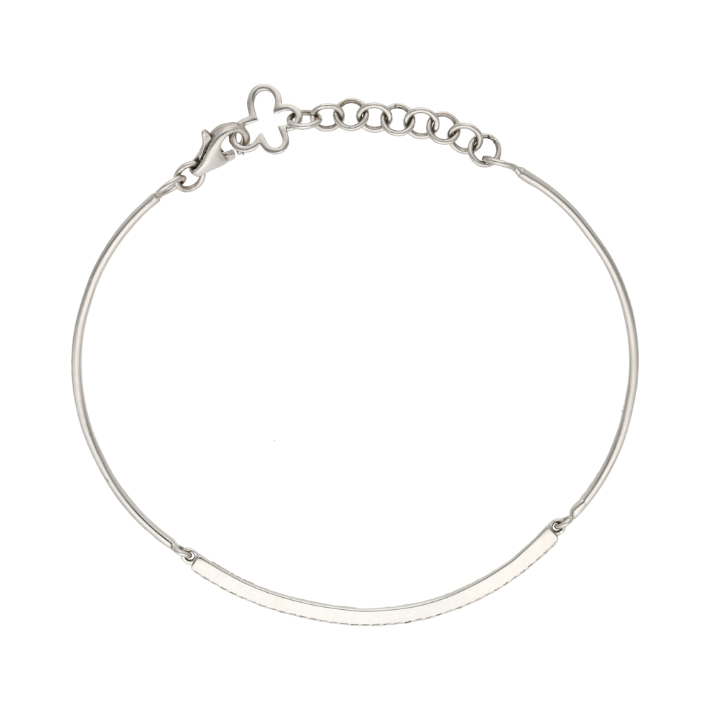 Pulsera brillantes 14K