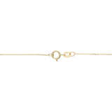 Collar piedras colores 14K