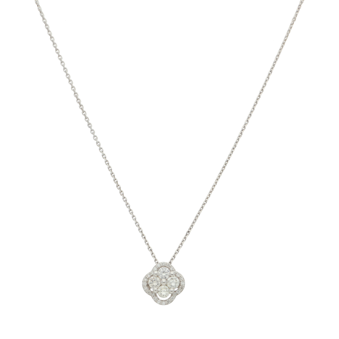 Collar brillantes 14K
