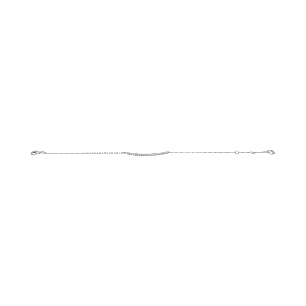Pulsera diamantes 14K