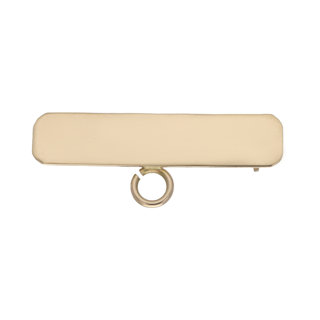 Barra oro amarillo 14K