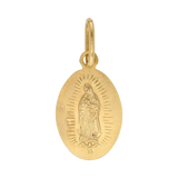 Medalla Virgen Guadalupe 14K