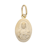 Medalla Sagrado Corazon de Jesus 14K