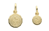 Escapulario medalla mini 14K