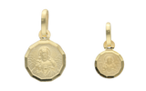 Escapulario medalla mini 14K