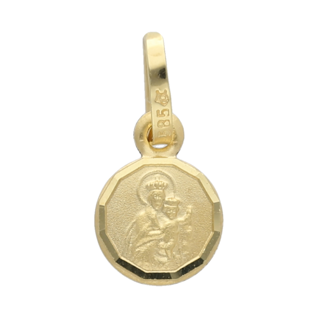 Escapulario medalla mini 14K